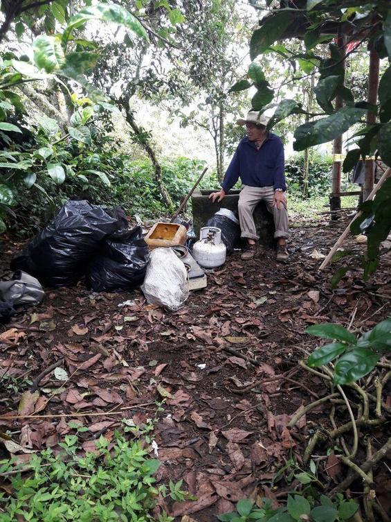 Colapsó vivienda de adulto mayor en la vereda Las Brisas de Filadelfia (Caldas)