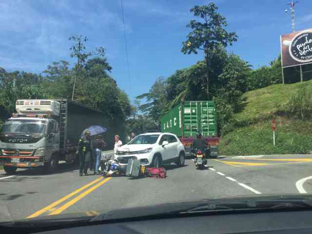  Accidente en Chinchiná. 