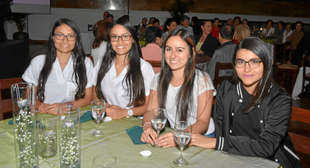 Laura Torres, Ximena Torres, Luisa María Guarín y Camila Alejandra Osorio.