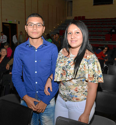 Juan Camilo Vargas y Tania Arenas.