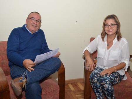 Hernán Pareja y Gloria Patricia Sánchez.