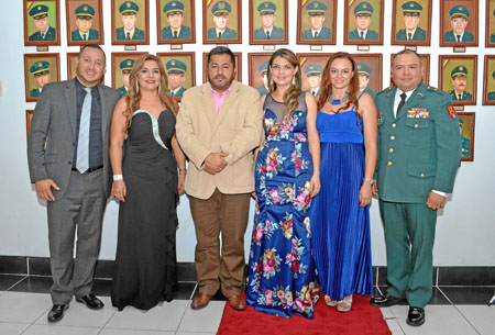 César Augusto Rincones Sánchez, gerente del Hospital General San Isidro; Martha Patricia Zapata Gómez; Octavio Cardona León; Mil