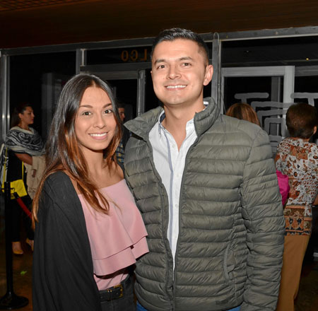 Melissa Martínez y Juan Pablo Martínez.