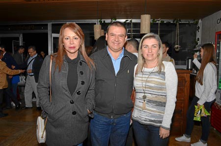 Mónica Liliana Díaz, Orlando Ríos y Liliana Pérez