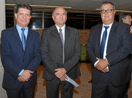 Gilberto Gómez Jiménez, Hernando Saffon Botero y Ricardo Spaggiari Vásquez.