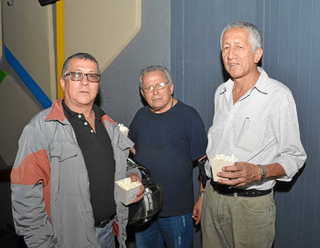 Luis Fernando García, Israel Murcia y Arturo Otálvaro.