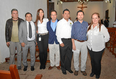 Juan David Salazar, Néstor Vargas, Ana Milena Gutiérrez, Juan Pablo Dorado, Diego Mauricio Echeverri, Fernando Páez y Claudia Ma