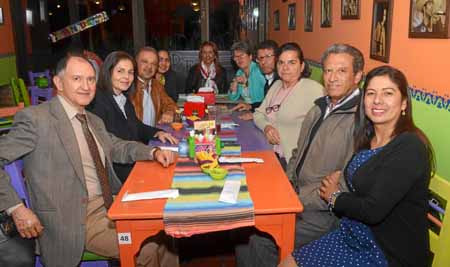 Ricardo Díaz Cabezas, Bibiana Hurtado Montes, Mario Santacoloma Osorio, Cándida Rosa Castañeda Valencia, Dora Inés Molina de Sal