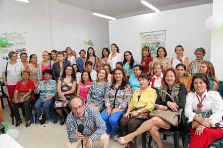 Grupo de asesoras homenajeadas.