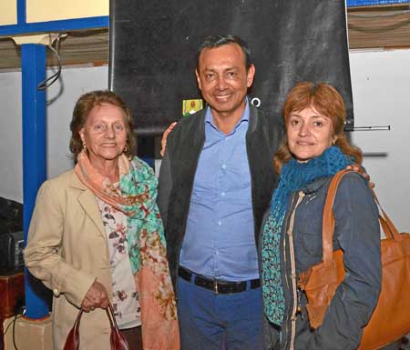 Elsa Pizarro Jaramillo, Lindon Alberto Chavarriaga Montoya y Verónica Cecilia Mundaca Pizarro.