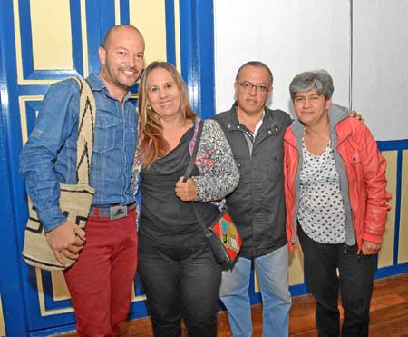 Juan Carlos Acevedo Ramos, Myriam Julieta Correa Arroyave, John Jairo Hernández Ospina y Luz Adriana Ortiz Ortiz.
