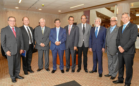 Carlos Forero Robayo, director Ejecutivo de la Asociación Colombiana de Universidades (Ascún); Guillermo Orlando Sierra Sierra, 