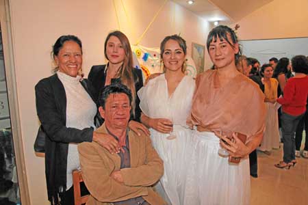 Martha González, Marcela Ramírez, Catalina Vásquez Diana Ramírez y José Manuel Ramírez. 