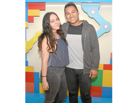 Melissa Quintero González y Nicolás García Arias.