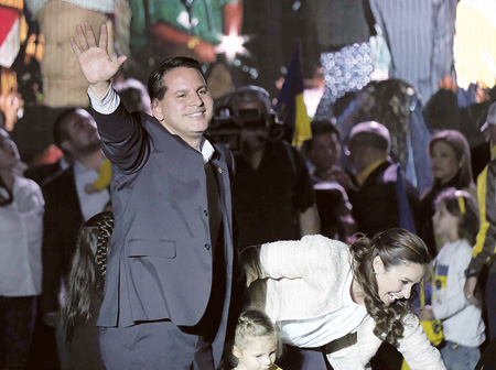 El candidato del evangélico Partido Restauración Nacional, Fabricio Alvarado, reconoció su derrota.