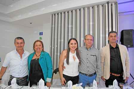 Germán Gálvez, Luz Stella de la Pava, Martha Liliana Grisales, Nicolás Vargas y Carlos Alberto Herrera. 