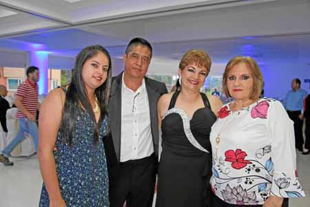 Daysi Lorena Ortiz, César Augusto Gallo Ramírez, Lupe del Rocío Orozco Pérez y Luz Imelba Orozco Pérez. 