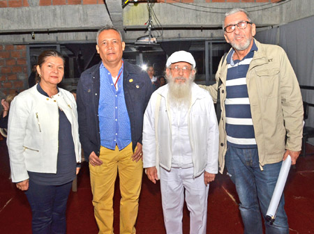 María Eugenia Potosí Gutiérrez, Jimmy Barreto Murcia, Víctor Vesga y El Flaco Jiménez.