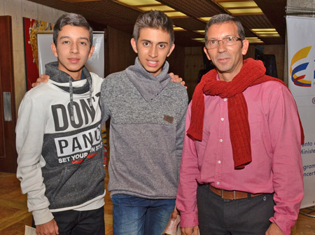 Luis Miguel Patiño Vásquez, Juan Diego Estrada Velandia y Luis Fernando Patiño Aguirre.
