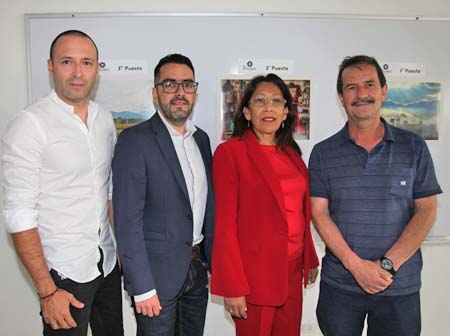 Julián Madrid, Paulo Tamayo Valenzuela, Hernando Valencia y Luz María Motato.