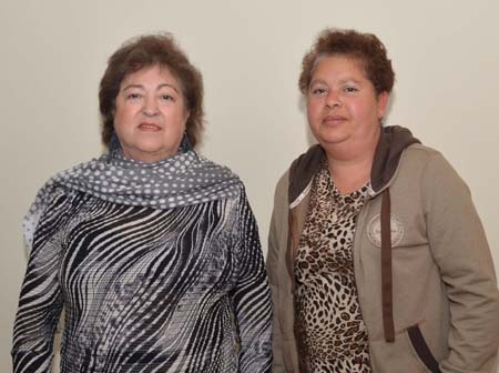 Carmen Alicia Alzate Zuluaga y Luz Mary Alzate Cortés.