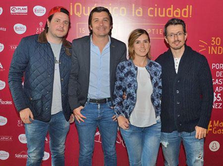 Alejandro López Muñoz, John Alfredo González Gallo, María Fernanda Ríos Álvarez y Juan David Martínez Hurtado.