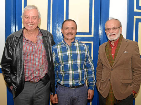 Carlos Arboleda González, Jorge Danilo Gutiérrez Cuartas y Humberto Gallego Gómez.