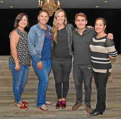 Jaquelin Cárdenas Muñoz, Diana Araújo, Andrea Arango Echeverry, César Arias Molano y Sandra Janeth Niño Londoño.