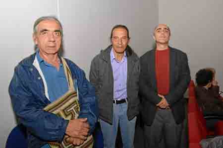 Germán Salazar Soto, Édgar González Quintero y Carlos Alberto Henao Arias.