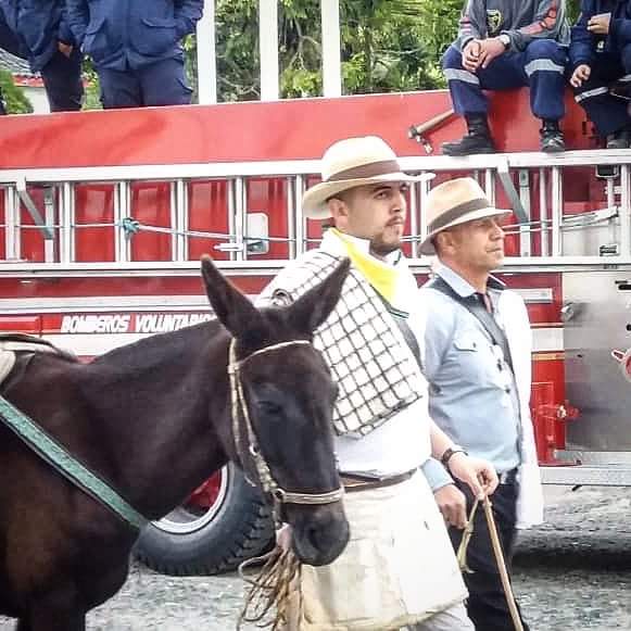 Con abuelo arriero