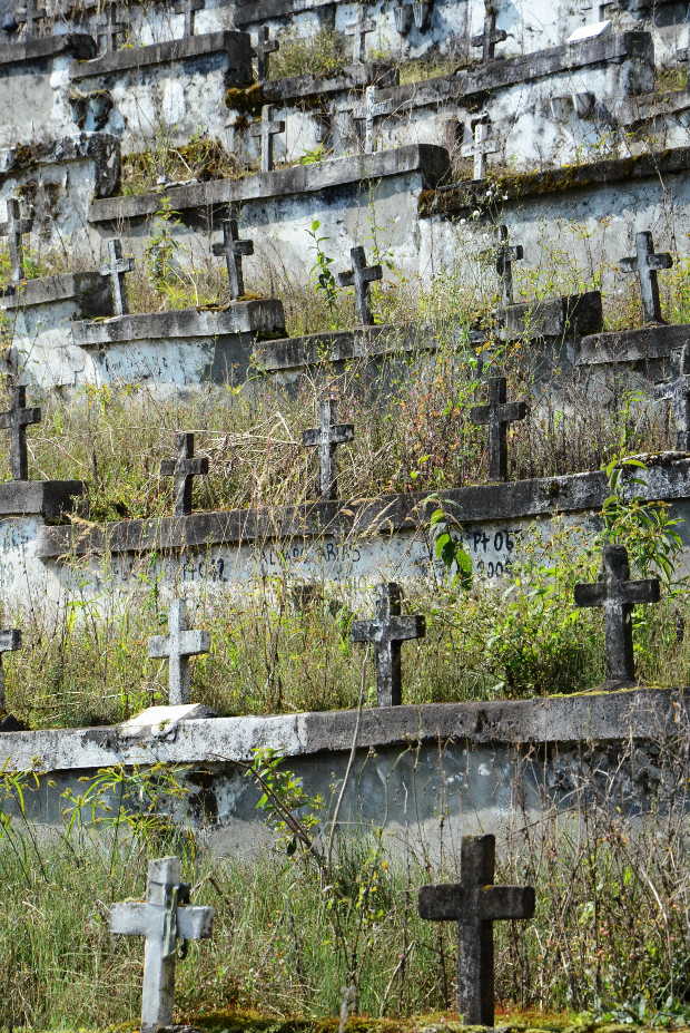 De un tiempo para acá, los cuerpos los sepultan en el sector 1A del cementerio.