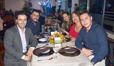 Andrés Felipe Ramírez Morales, Jorge Salgado Ramírez, Dulfary Montoya Castro, María Patricia Duque Escobar y Sebastián Franco Mo