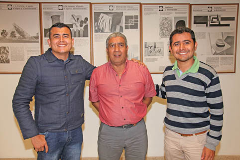 César Gutiérrez Rojas, Édgar Fernando Barona y Steven Delgado Cortés. 