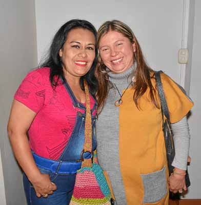 Elsa Janeth Alarcón López y Mónica Julieth Cardona Giraldo.