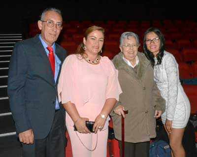 Juan Carlos Ramírez Gálvez, Sandra Milena Castaño Aristizábal, Rosalba Gálvez de Ramírez y Ximena Ortiz Lozano.