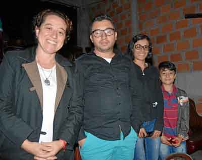 Liliana Pinilla Gallego, Mauricio González Suárez, Lizbeth Ortiz García y Samuel González Ortiz.