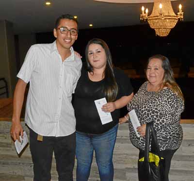 Julián David Idárraga Gómez, Luz Ángela Valencia Osorio y Martha Inés Osorio Giraldo.