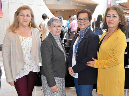 Martha Lucía López Mejía, Amanda Ruiz Restrepo, Olga Vallejo Obando y Olga Nury Severino Gaviria.