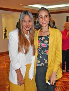 Alejandra Arredondo Cano y Sofía Spaggiari Pineda.