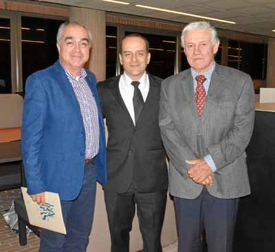 Alejandro Ceballos Márquez, Leonardo Marulanda y Miguel Gutiérrez Botero.