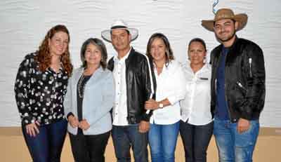 Deisy Bustamante, Liliana Correa Henao, Diego Isaza Restrepo, Elsa Cristina González González, Claudia Henao Cárdenas y Julio Gi