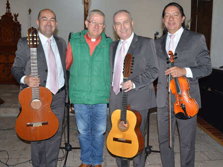 John Freddy Marín Cardona, Luis Gonzaga Duque García, Carlos Arturo Marín Grisales y Miguel Flechas.