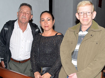 Albeiro Betancur Gutiérrez, Irene Orozco Franco y Jaime Aguirre Ceballos.