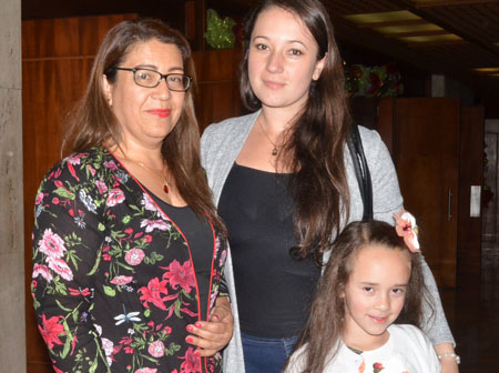 Olga Lucía Castaño Villada, Johana García Castaño y Mariana Holguín García.