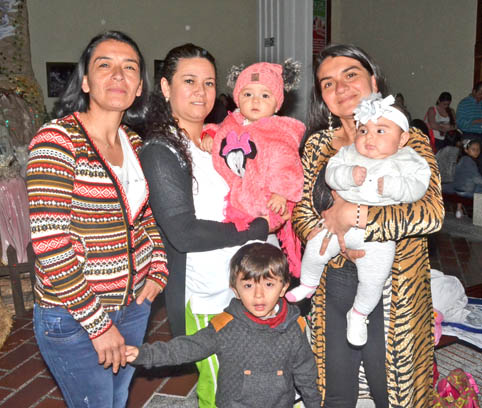 Victoria Andrea Echeverri Cardona, Magdalena Vargas Gaviria, Eidi Luciana Buitrago Echeverri, Tomás Quintero Echeverri, Laura Ma