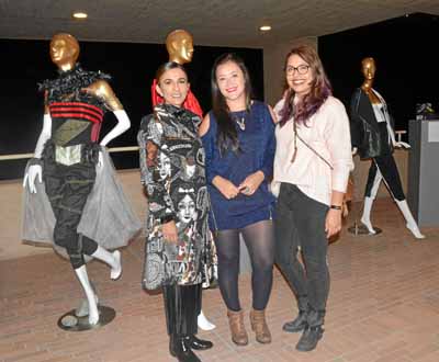 Gloria Duque Alzate, Juliana Ramírez Díaz y Stephany Alzate López. 
