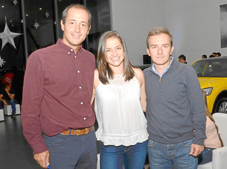 Rafael Jaramillo Saffon, Carolina Rodríguez López y Diego Velásquez García.