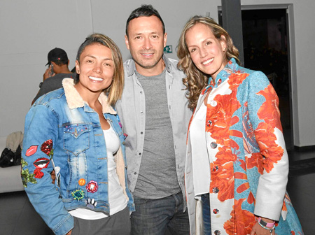 Sandra Valencia Becerra, Julián Madrid y Angélica María Campuzano.