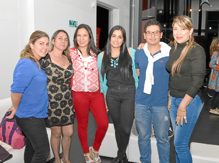 Mariana Rincón Urrea, Martha Lucía Galvis Aguirre, Ana Naval Gómez, Pilar Ramírez Giraldo, Camilo Parra González y Tulia Carmona