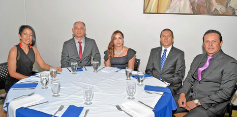 Isabel Gómez Hernández, Julio Mauricio Arce Posso, Mónica Alejandra González Londoño, Carlos Alberto Triana Grajales y Hugo Arma